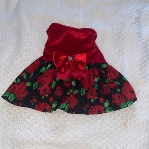 Christmas dog dress for especial location